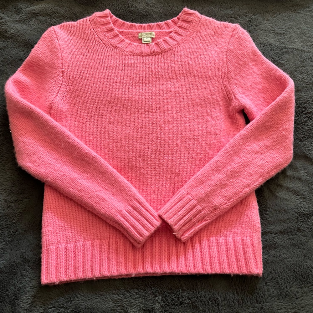 J Crew Pink Sweater